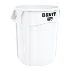 Rubbermaid Round Brute Container 75.7Ltr Container White