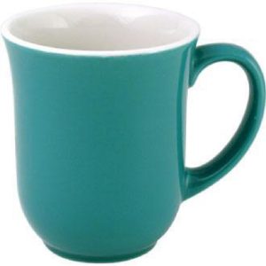 Churchill New Horizons Colour Glaze Elegant Mugs Green 284ml (Pack of 24)