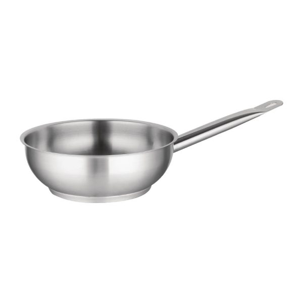 Size: 240(Ø)mm. Material: Stainless Steel. Induction Compatible