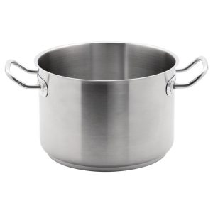 Size: 240(Ø)mm. Material: Stainless Steel. Induction Compatible. Lid: M950