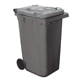 Wheelie Bin Dark Grey 240Ltr