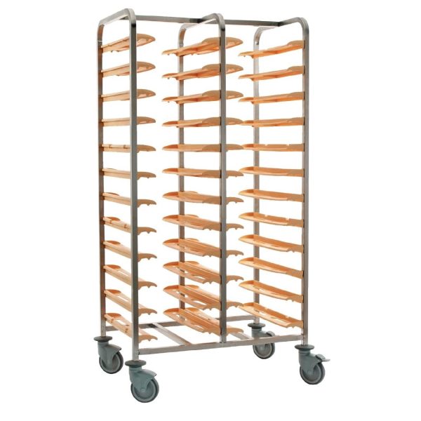 Material: Stainless steel. Size: 1690(H) x 930(W) x 640(D)mm. Capacity: 24 trays / 120kg