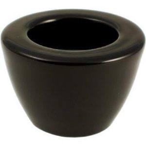 Churchill Voyager Comet Candle Holders Black 28mm (Pack of 6)