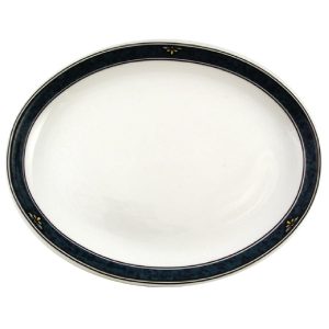 Churchill Verona Oval Platters 254mm (Pack of 12)
