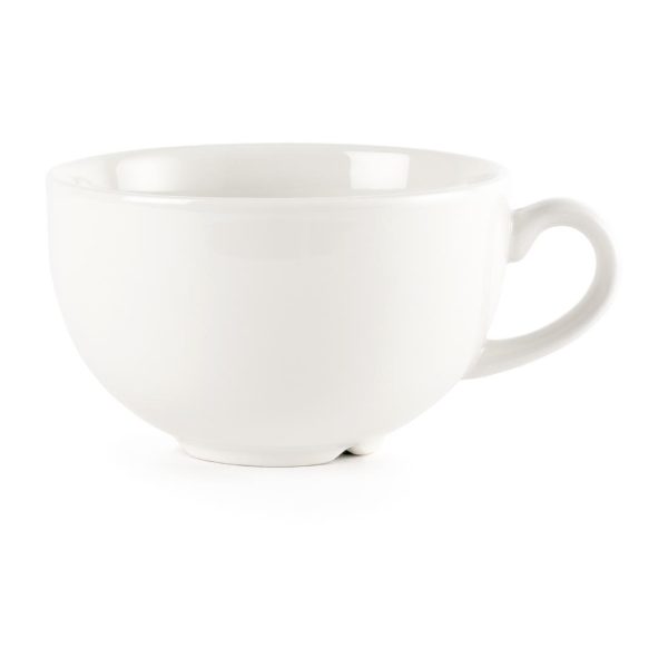 340ml | 12oz. Fits saucer: P884Churchill Super Vitrified is one of the strongest ceramic products in the world, created by an established and trusted crockery manufacturer with over 200 years of expertise. Product material is Vitrified Porcelain and is completely dishwasher safe.
