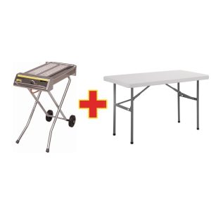 Buffalo Folding Gas Barbecue And Free Folding Table
