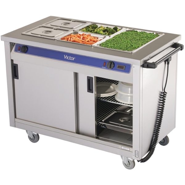 BM: 3x GN 1/1 Capacity: 48 plated meals or 344x 10" plates