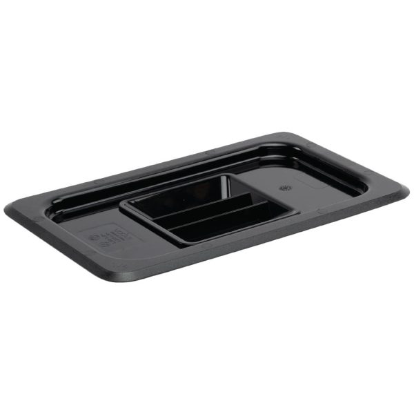 GN 1/4. Quarter Size. Compatible with all Vogue 1/4 sized polycarbonate gastronorm pans