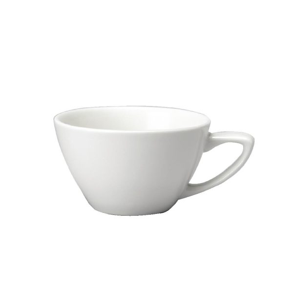 185ml. Fits saucer: U770Churchill Super Vitrified is one of the strongest ceramic products in the world, created by an established and trusted crockery manufacturer with over 200 years of expertise. Product material is Vitrified Porcelain and is completely dishwasher safe.