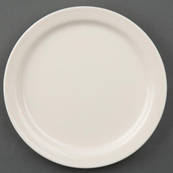 150(Ø)mm/ 6". Ivory. Pack quantity: 12.