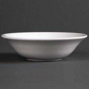 Olympia Linear Oatmeal Bowls 150mm (Pack of 12)