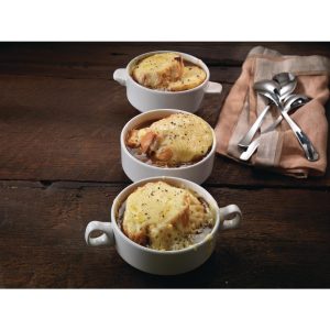Steelite Simplicity White Handled Stacking Soup Cups 285ml (Pack of 36)