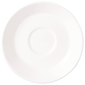 Steelite Simplicity White Slimline Saucers 150mm (Pack of 36)