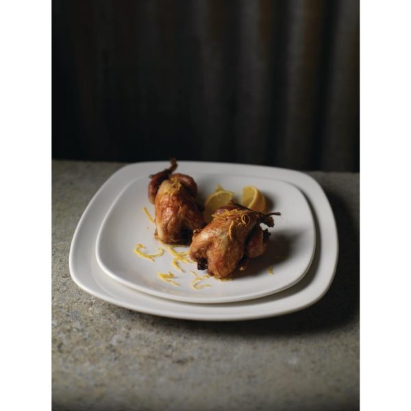230x 230mm/ 9x 9". White. Pack quantity: 24.