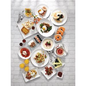 Steelite Taste Round Stacking Trays 203mm (Pack of 12)