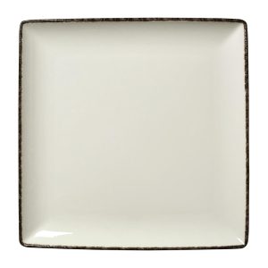 Steelite Charcoal Dapple Square One Plates 270mm (Pack of 6)