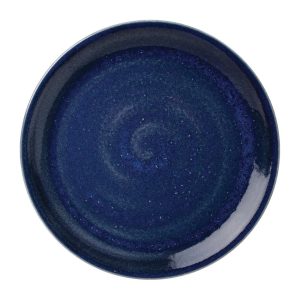 Steelite Vesuvius Coupe Plates Lapis 203mm (Pack of 12)