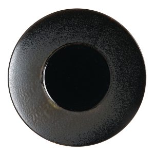 Rene Ozorio Wabi Sabi Glossy Well Rimmed Plate Slate 285mm (Pack of 6)