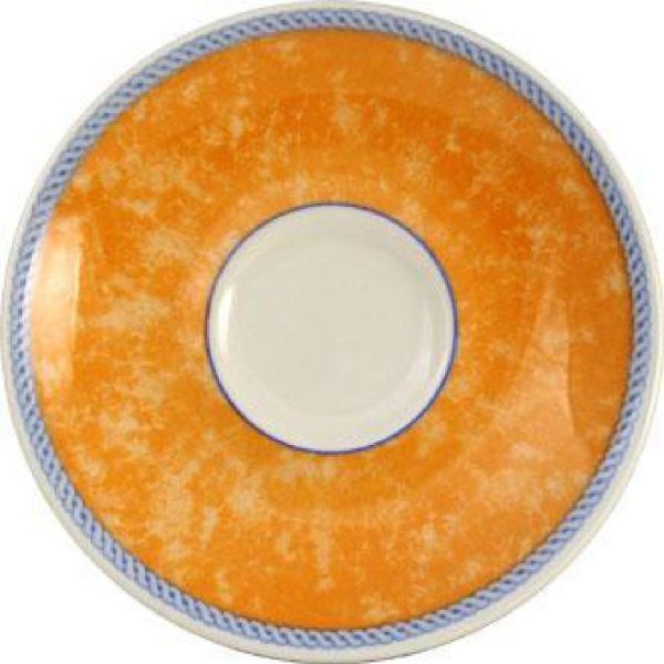 115(Ø)mm / 4 1/2". Fits cup: M793Churchill Super Vitrified is one of the strongest ceramic products in the world, created by an established and trusted crockery manufacturer with over 200 years of expertise. Product material is Vitrified Porcelain and is completely dishwasher safe.