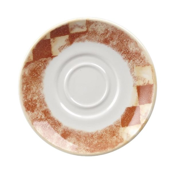 125(Ø)mm / 5". Fits cup: W069Churchill Super Vitrified is one of the strongest ceramic products in the world, created by an established and trusted crockery manufacturer with over 200 years of expertise. Product material is Vitrified Porcelain and is completely dishwasher safe.