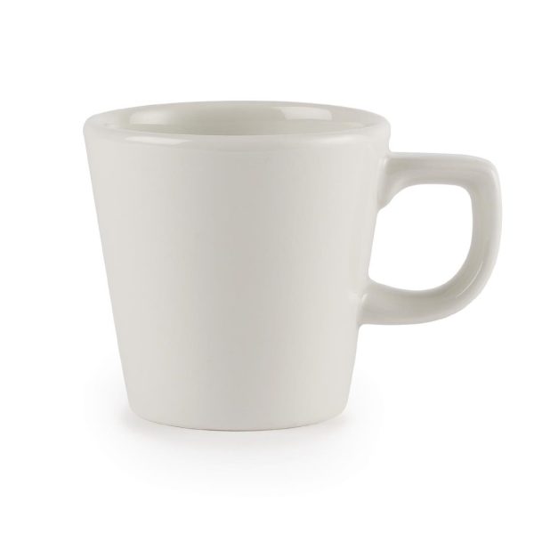 220ml | 7 3/4oz. Pack quantity: 24.Churchill Super Vitrified is one of the strongest ceramic products in the world, created by an established and trusted crockery manufacturer with over 200 years of expertise. Product material is Vitrified Porcelain and is completely dishwasher safe.