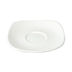 Churchill Square Cafe Latte Saucers 160mm (Pack of 12)