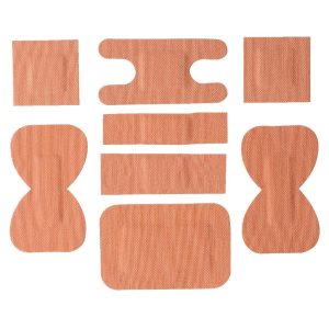 Fabric Assorted Plasters (Pack of 100)