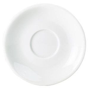 Genware Porcelain Saucer 17cm/6.75″ QTY:6