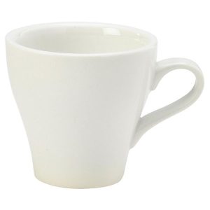 Genware Porcelain Tulip Cup 9cl/3oz QTY:6