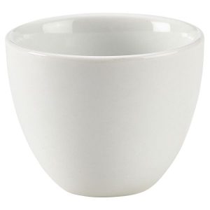 Genware Porcelain Organic Deep Bowl 6.6cm/2.5″ QTY:12