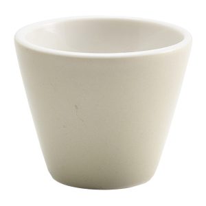 Genware Porcelain Pebble Conical Bowl 6cm/2.25″