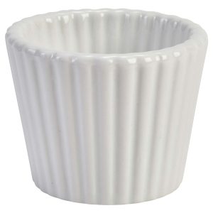 Genware Porcelain Fluted Ramekin 6.8cm/2.75″