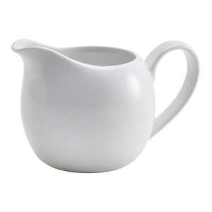 Genware Porcelain Milk Jug 14cl/5oz QTY:6