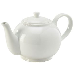 Genware Porcelain Teapot 85cl/30oz QTY:6