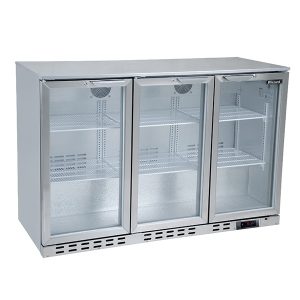 Blizzard Triple Door SS Bar Bottle Cooler (338 Bottles)