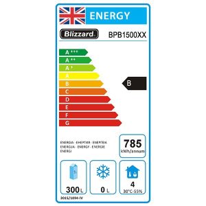 Blizzard 2 Door Pizza Prep Counter 390L