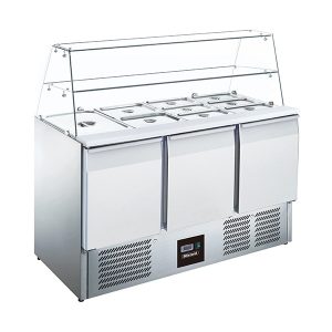 Blizzard 3 DR Compact GN Prep Station with Display 368L