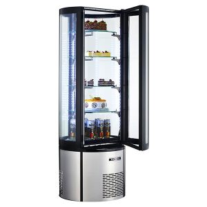 Blizzard Round Case Cake Display 360L