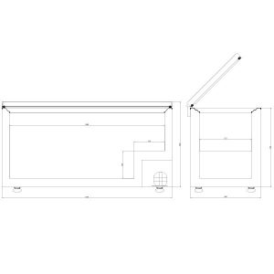 Blizzard 550L Chest Freezer