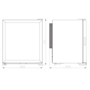 Blizzard Counter Top Refrigerator 99L