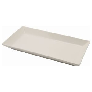 Genware Fine China Rectangular Dish 22cm/8.75″