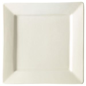 Genware Fine China Square Plate 26cm/10.25″