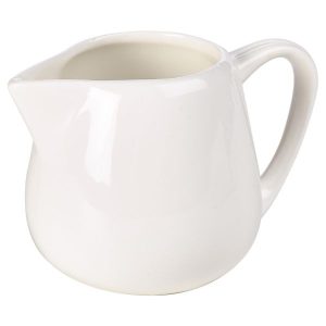 Genware Fine China Traditional Cream Jug 30cl/10oz