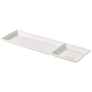 Genware Fine China Divided Base For Square Bowls 30cm/12″
