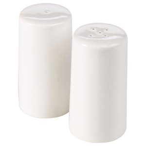Genware Fine China Salt Shaker 8cm/3.25″