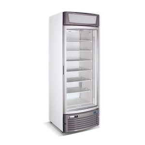 Single Glass Curved Door Freezer Display 425L