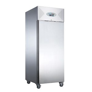 Single Door Ventilated GN SS Freezer 600L