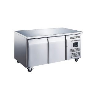 Blizzard 2 Door GN1/1 Freezer Counter Without Upstand 282L