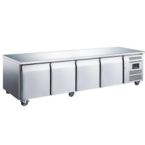 Blizzard 4 Door GN1/1 Freezer Counter Without Upstand 553L