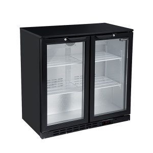 Blizzard Double Door Low Height Bar Bottle Cooler (168 Btl)